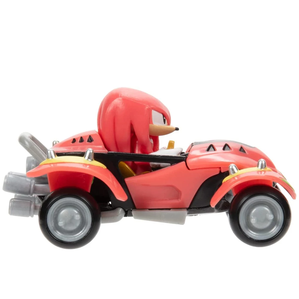 Sonic Knuckles kisautó 6 cm - Knuckles kisautó