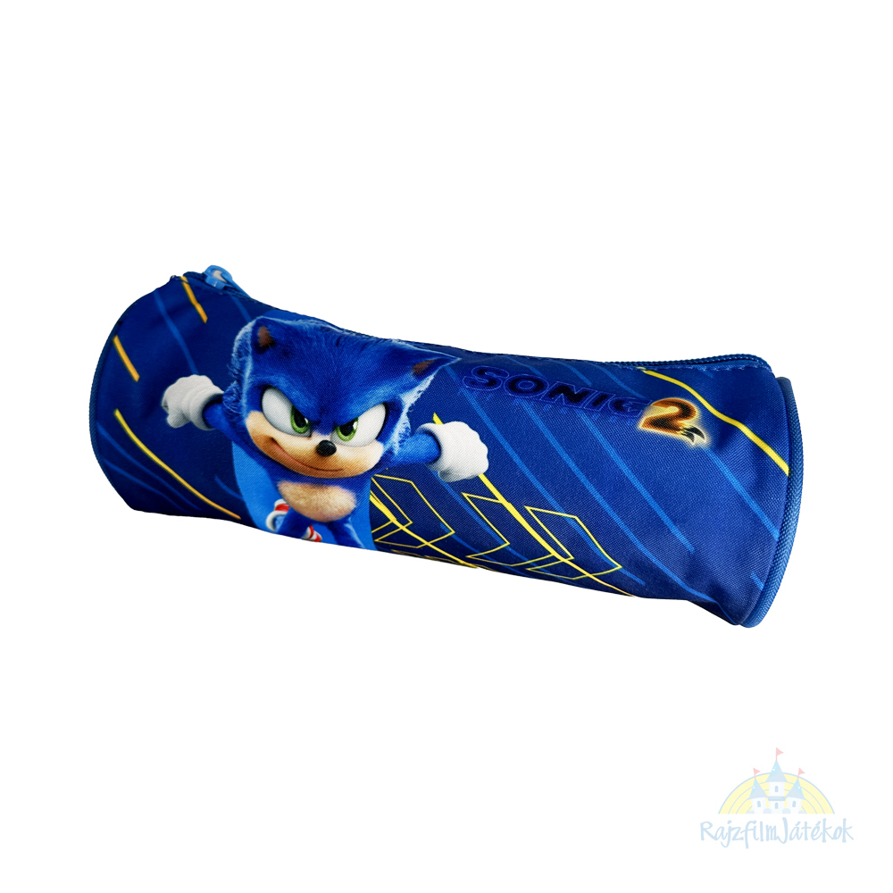  Sonic a sündisznó tolltartó 21 cm - Sonic the Hedgehog tolltartó
