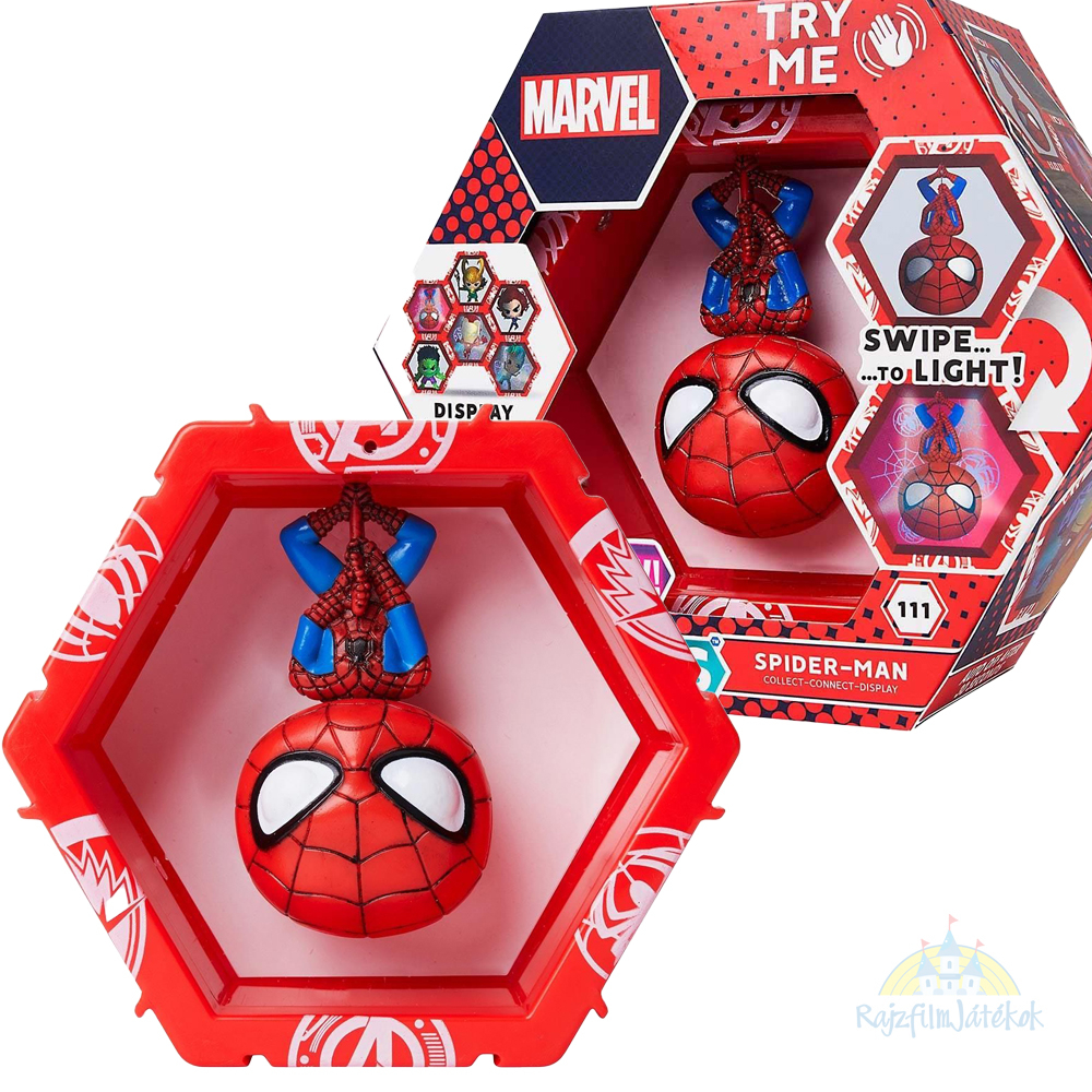 Marvel Pókember világító WOW! Pods dekoráció 13 cm - Spiderman WOW! Pods