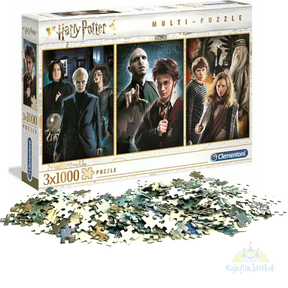 Harry Potter puzzle 3x1000 db