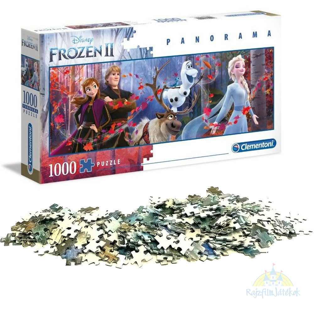 Jégvarázs puzzle 1000 db - panoráma