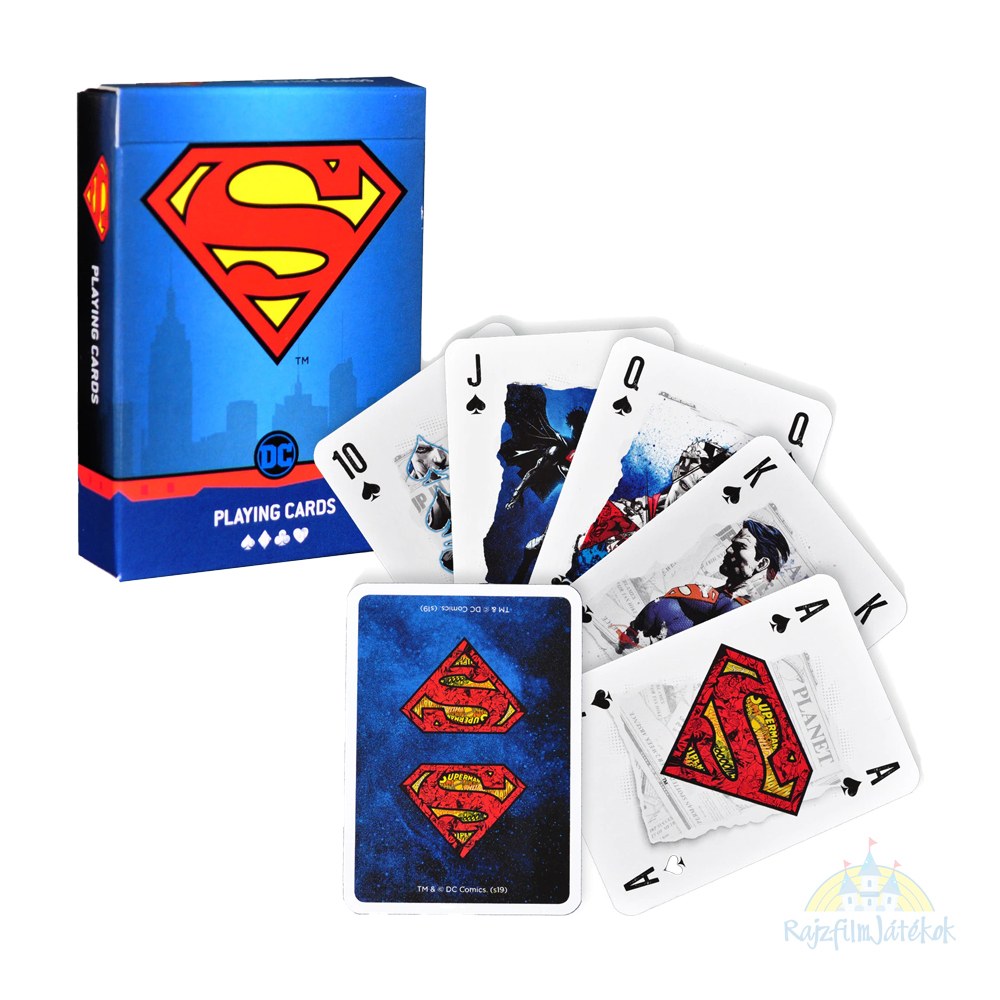 Superman póker kártya