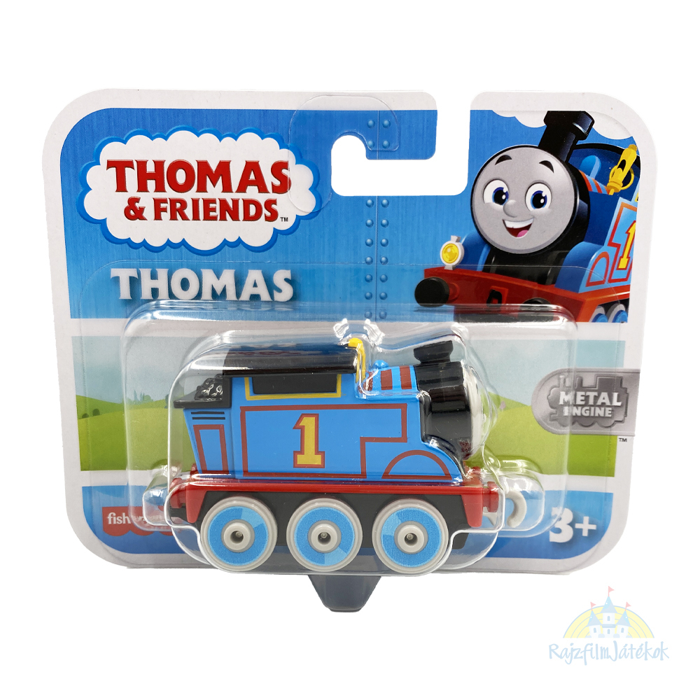 8 cm-es Thomas a gőzmozdony kis gurulós vonat - Thomas and Friends kisvonat