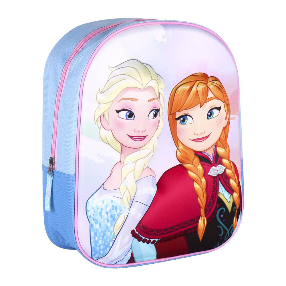 Jégvarázs Disney Elza és Anna 3D gyermek hátizsák - Frozen táska