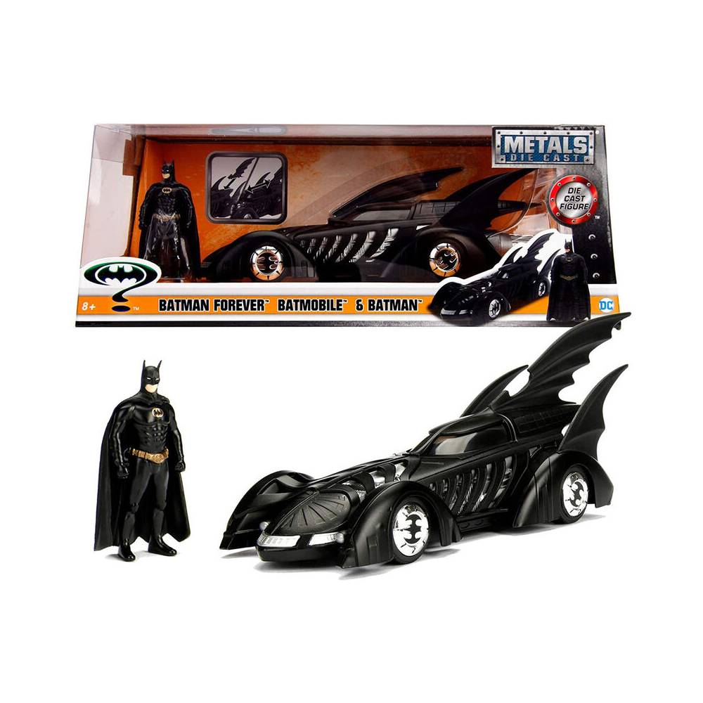 Batman Batmobile fém guruló autó Batman figurával