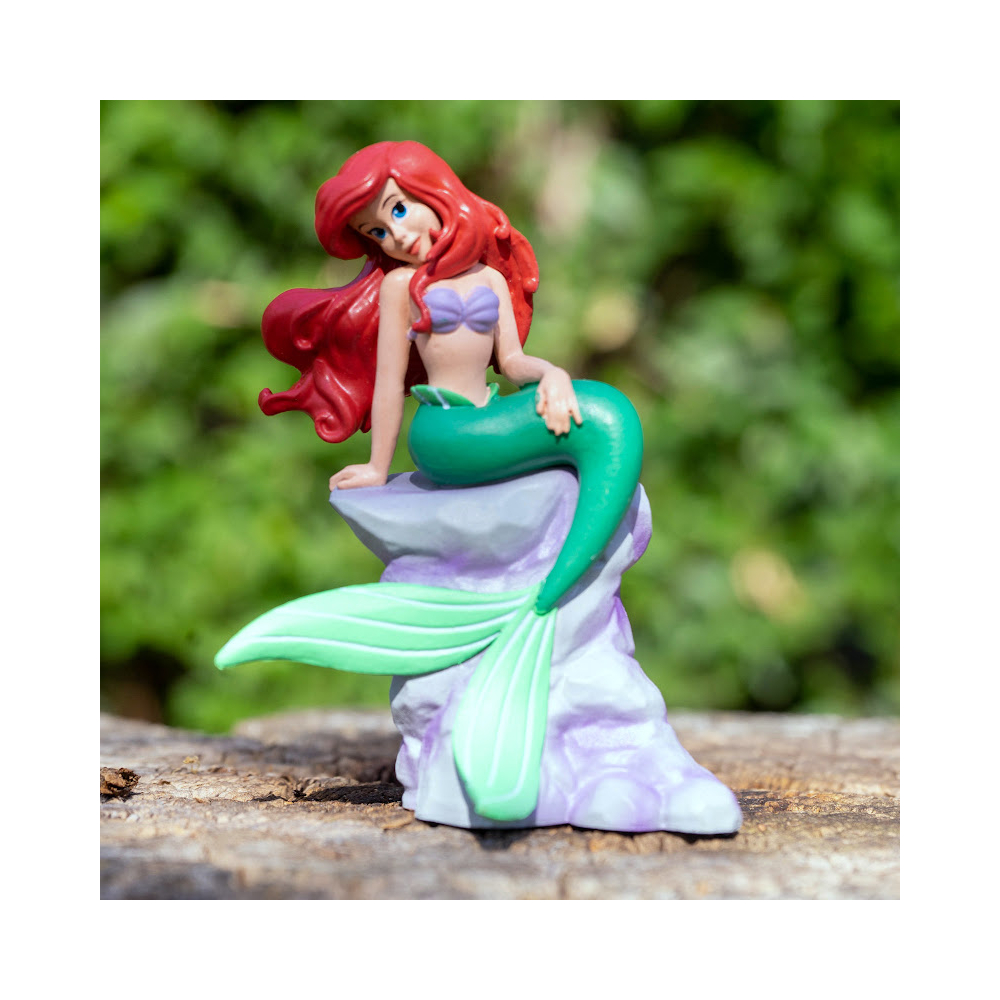 A kis hableány Ariel a sellő gumírozott műanyag figura 9 cm