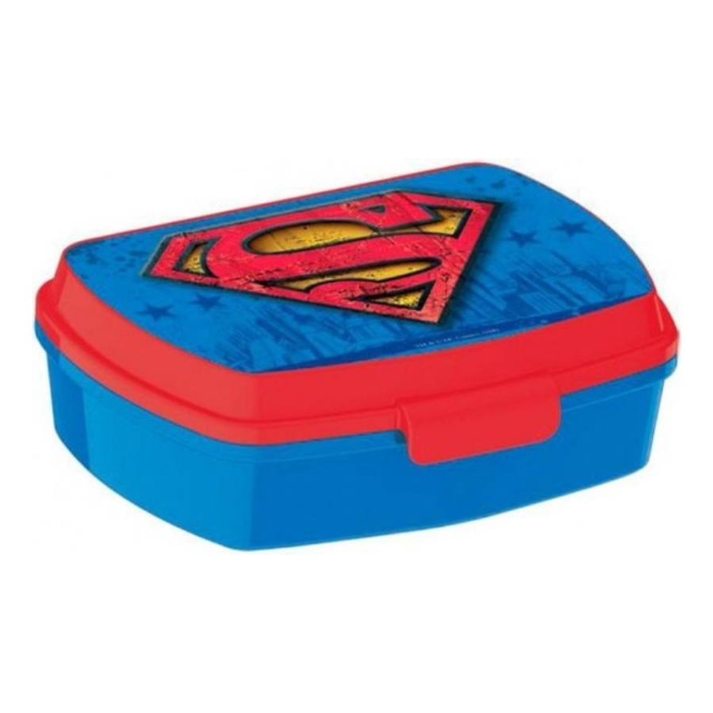 Superman műanyag uzsonnás doboz - Superman uzsonnás doboz