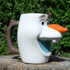 Jégvarázs Olaf hóember fej alakú prémium Disney kerámia bögre - Frozen bögre
