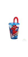 Marvel Pókember műanyag szívószálas pohár - Spiderman pohár