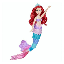 Ariel mozgatható színváltós sellő figura