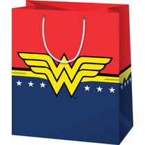 Wonder Woman ajándék tasak - közepes