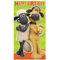 Képeslap Shaun a bárány - Boldog születésnapot