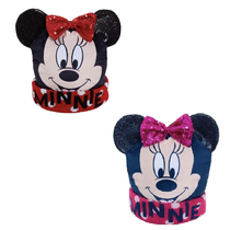 Minnie egér flitteres kötött sapka - Minnie Mouse sapka
