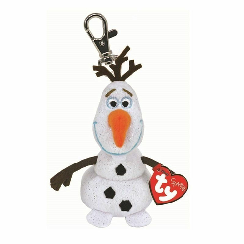Jégvarázs Olaf nevetgélő plüss kulcstartó 8 cm - eredeti Disney kulcstartó