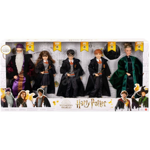 Harry Potter 5 db-os prémium minőségű figura szett
