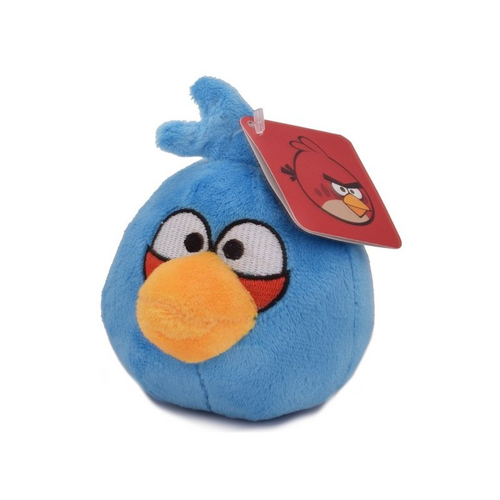 Angry Birds Kék plüssfigura 10 cm - Kék plüss