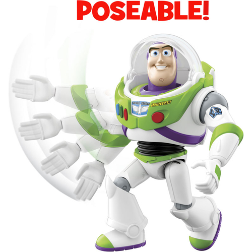 Toy Story hangot kiadó Buzz Lightyear mozgatható figura