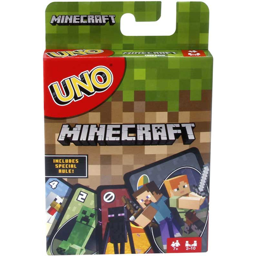 Minecraft Uno kártyajáték - Minecraft kártyajáték