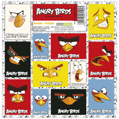 Angry Birds matrica 