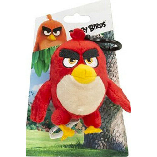 Angry Birds akasztható Piros plüssfigura 