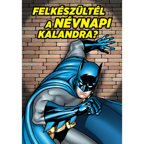 Batman - névnapi üdvözlőlap