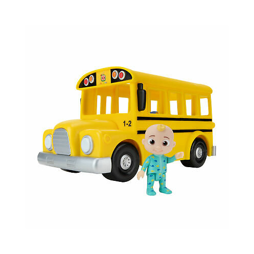 CoComelon zenélő sárga iskolabusz