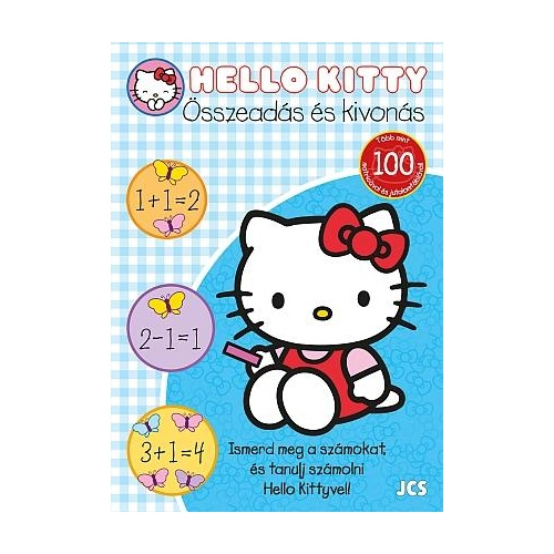 Hello Kitty Összeadás és kivonás foglalkoztató füzet