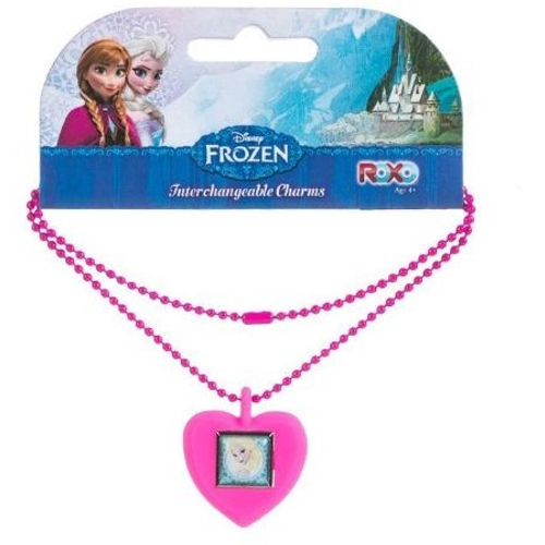 Jégvarázs Disney kislány nyaklánc szív alakú Elsa medállal