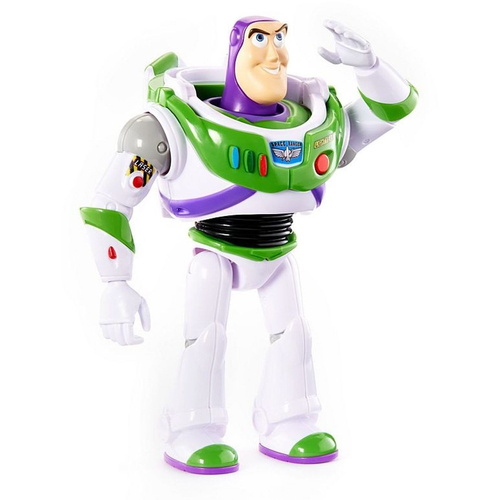  Toy Story Buzz Lightyear mozgatható beszélő figura 18 cm - Buzz akciófigura