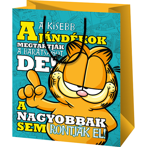 Garfield ajándéktasak - közepes