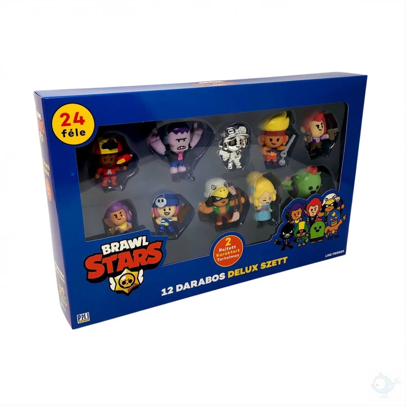 Brawl Stars akciófigurák - 12 db-os delux szett