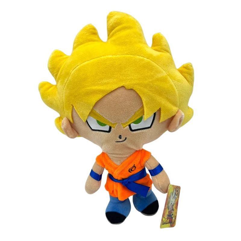 DragonBall sárga Son Goku prémium plüssfigura 35 cm - Son Goku plüss