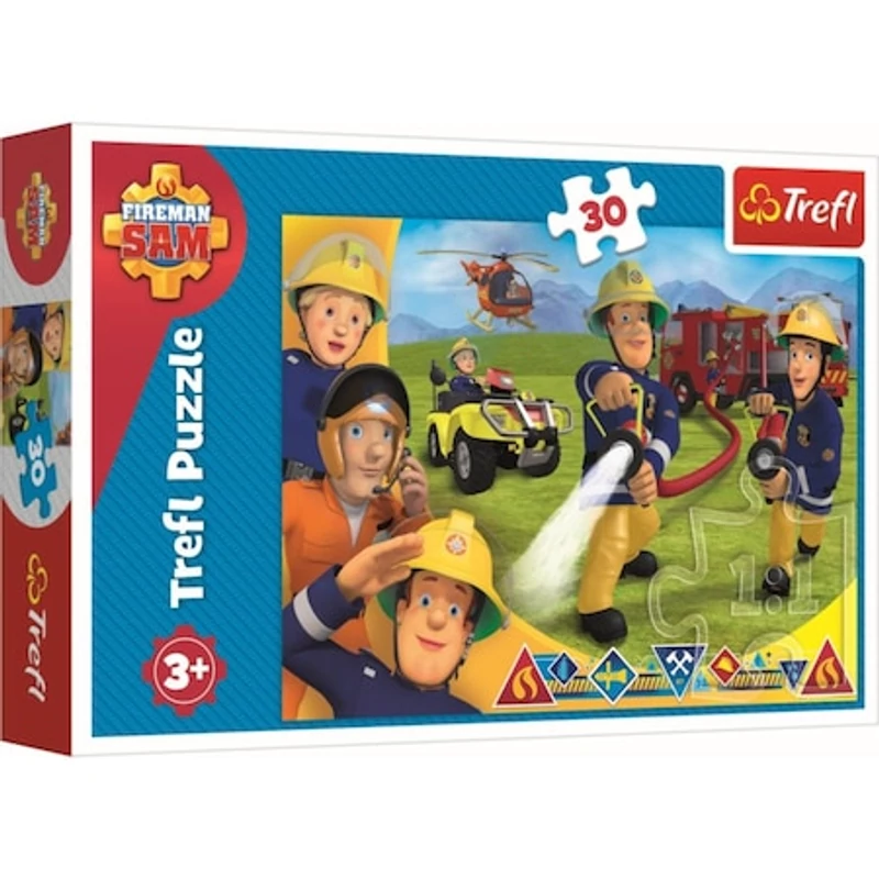 Sam a tűzoltó puzzle 30 db-os - Sam a tűzoltó puzzle 30 db