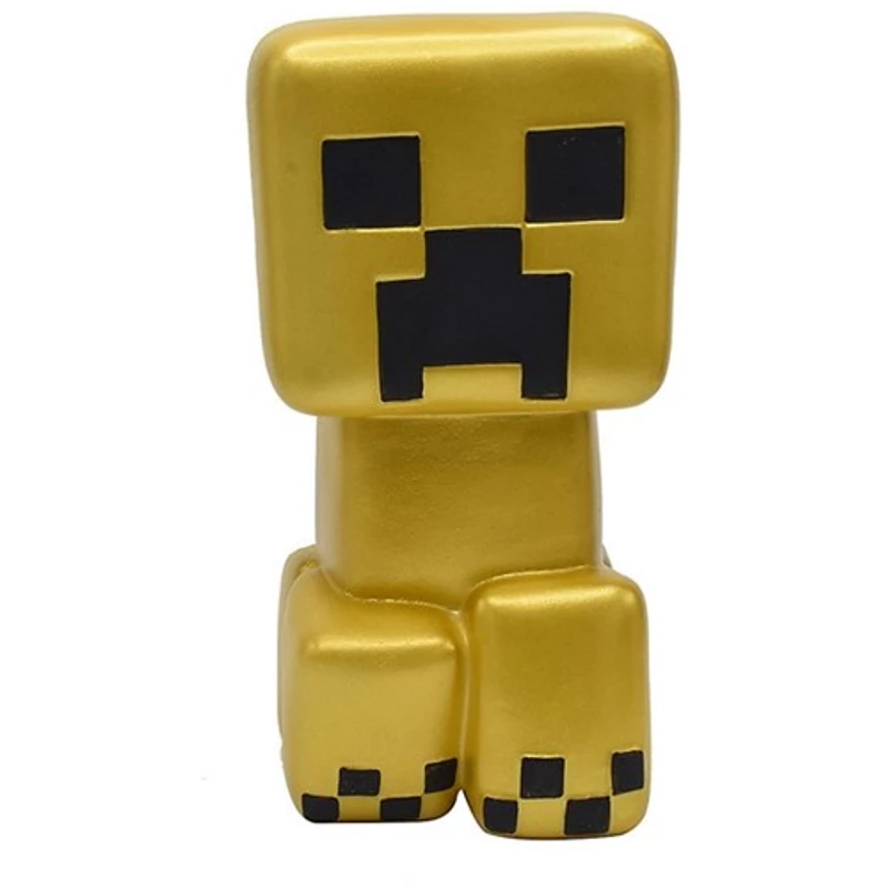Minecraft Arany Creeper puha figura 16 cm