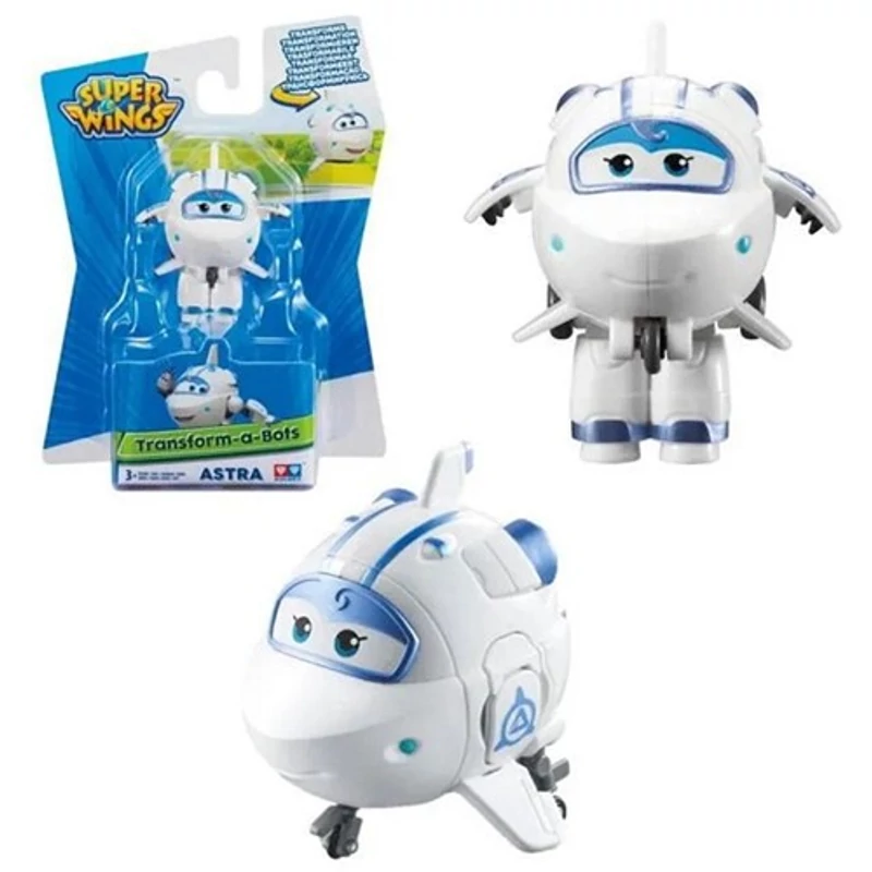 Super Wings Astra átalakuló játékrepülő 11 cm - Astra  játékrepülő