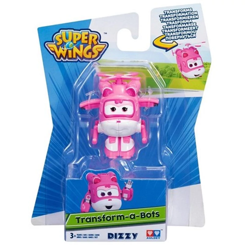 Super Wings Dizzy átalakuló játék repülő 11 cm -  Dizzy játék repülő