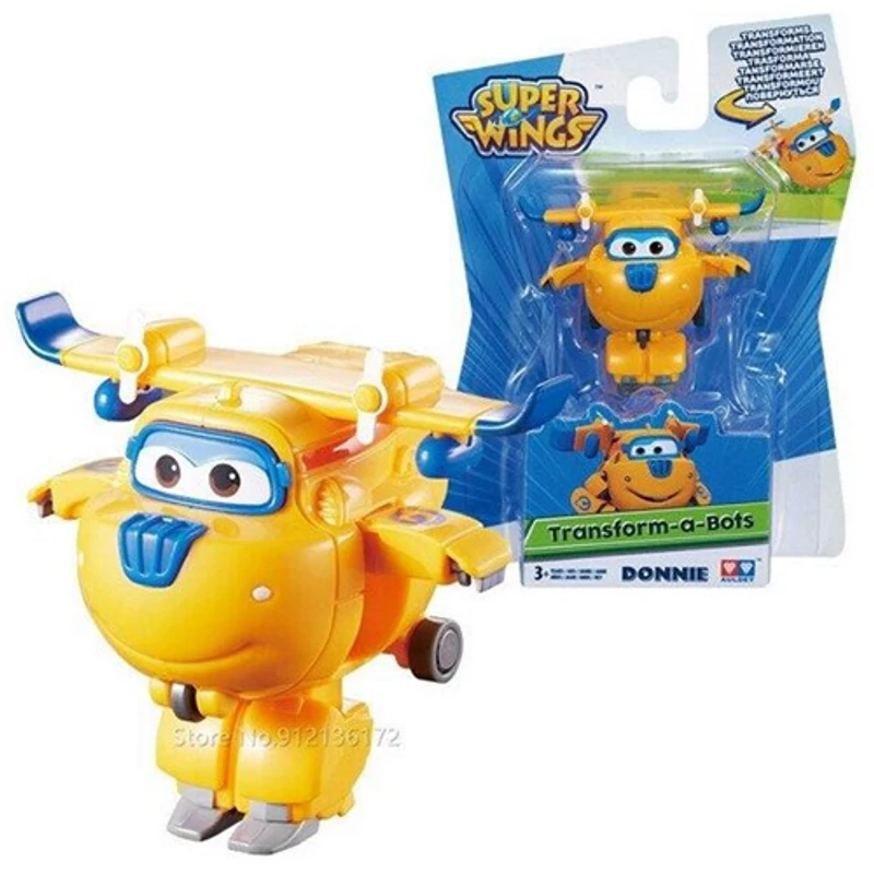 Super Wings Donnie repülő 11 cm - átalakuló