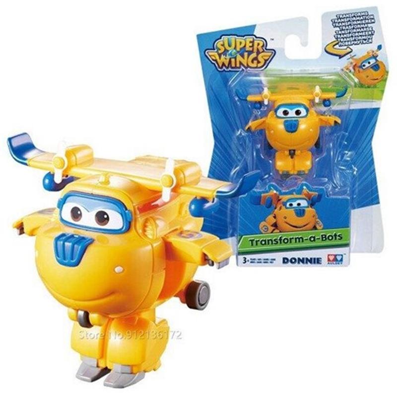 Super Wings Donnie átalakuló játékrepülő 11 cm - Donnie átalakuló játékrepülő