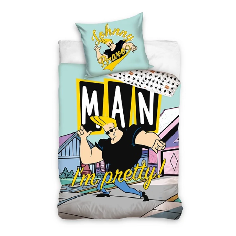Johnny Bravo Cartoon Network ágyneműhuzat szett - Johnny Bravo ágynemű