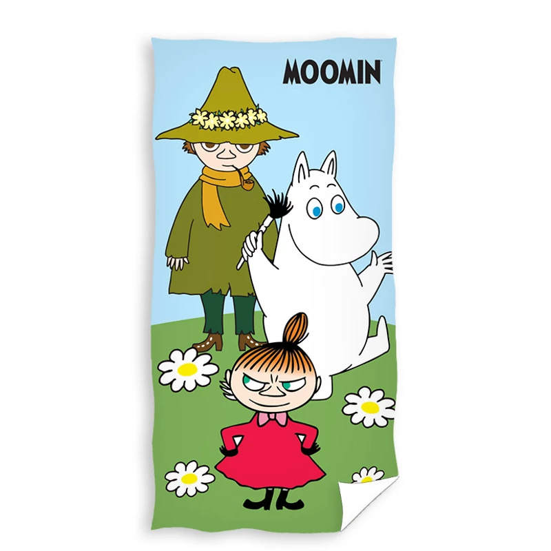 Muminok puha pamut törölköző  - Mumin fürdőlepedő