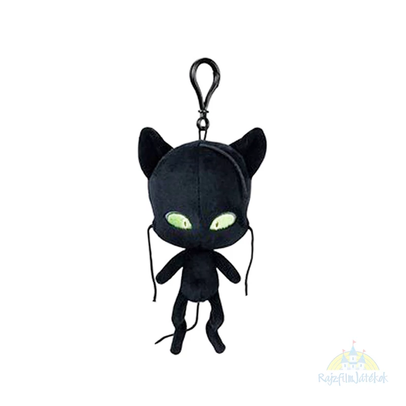 Miraculous  Plagg plüssfigura karabinerrel 14 cm 