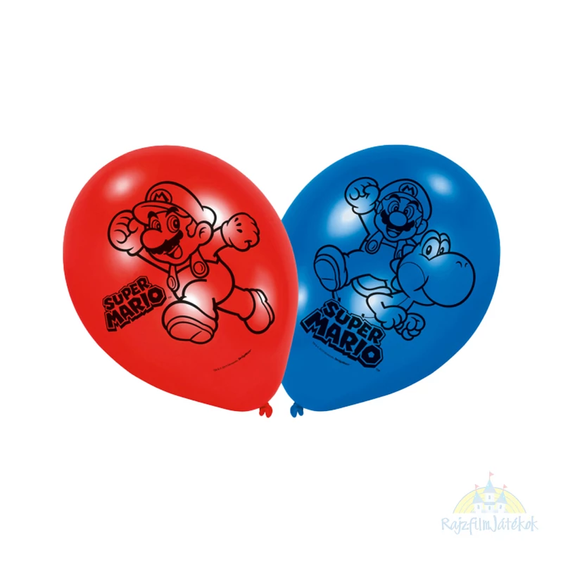 Super Mario lufi 6 db
