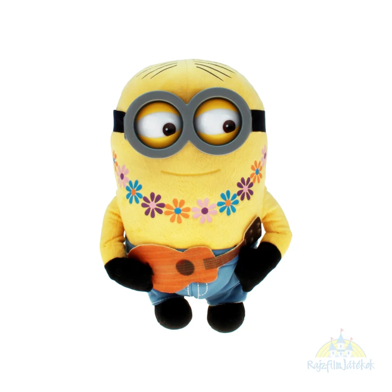 Gru Minion plüssfigura 24 cm - gitáros