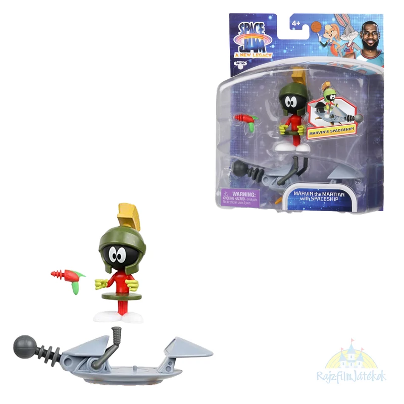 Space Jam Marvin figura 12 cm - űrlény