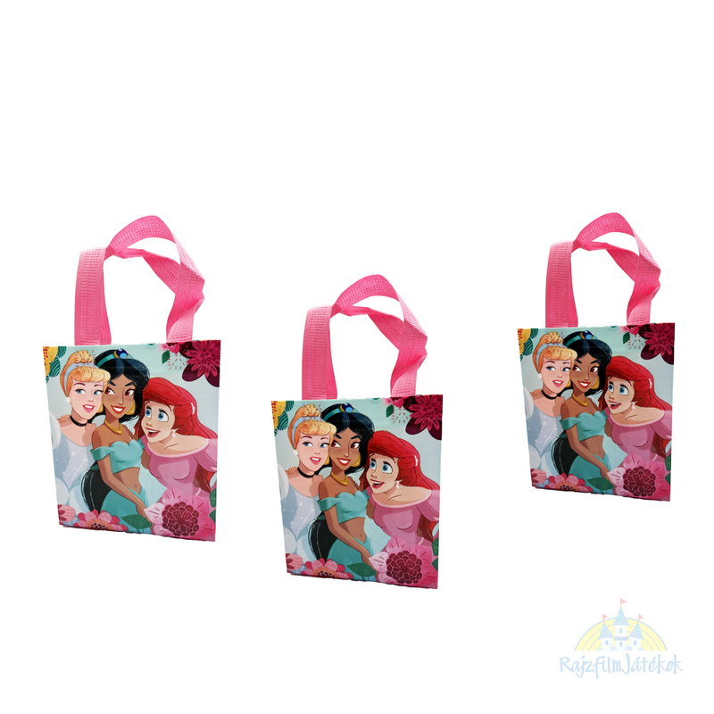 Disney hercegnők bevásárló táska 3 db - mini