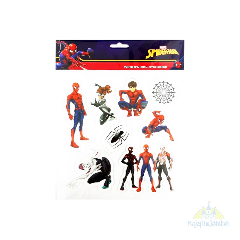 Marvel Pókember zselés ablakmatrica - Spiderman matrica