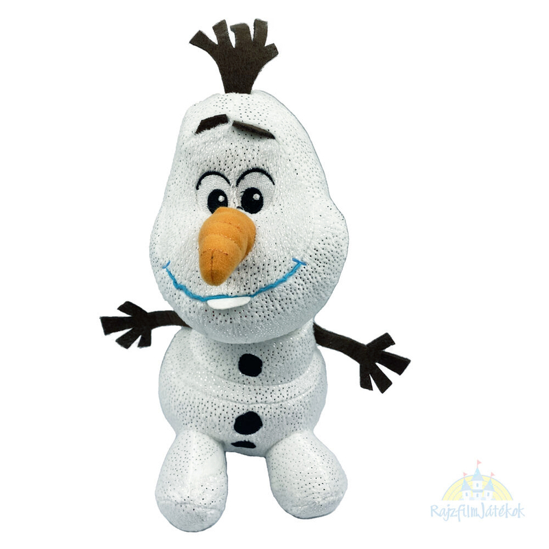 Jégvarázs Olaf puha Disney hóember plüssfigura 30 cm - eredeti Frozen plüss