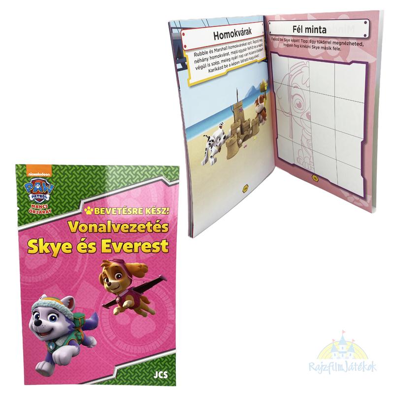 Skye és Everest foglalkoztató füzet