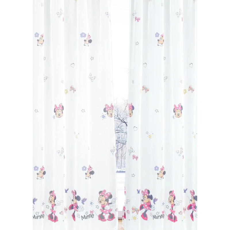 Minnie egér voile készfüggöny - Minnie mouse függöny