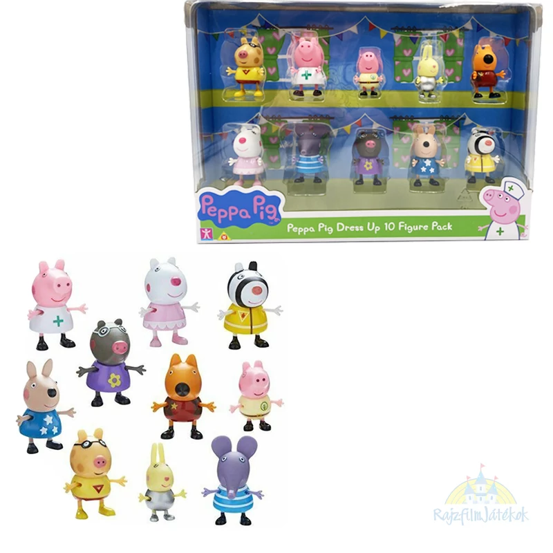 Peppa malac figura 10 db